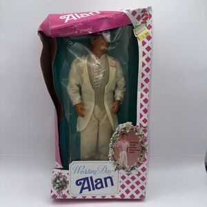 Vintage Mattel 1990 Wedding Day Alan Handsome Groom ~New! Never Removed From Box